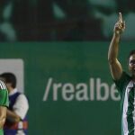 El centrocampista del Betis, Joaquín, durante el encuentro