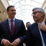 Pedro Sánchez hoy durante la última sesión de control en el Senado / Foto: Jesús G. Feria