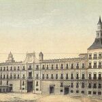 El Real Alcázar de Madrid hacia 1710 El Real Alcázar de Madrid hacia 1710