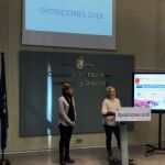 La consejera de Educación, Adela Martínez-Cachá, anunció ayer la convocatoria de oposiciones docentes de Secundaria