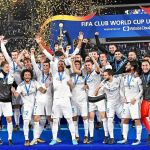 El Real Madrid celebra su victoria
