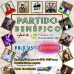 Policías y famosos se enfrentan el día 20 de enero en un partido de fútbol solidario