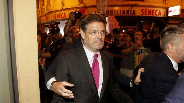 El ex ministro de Justicia, Rafael Catalá. Foto: Efe