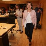 La portavoz de la Junta de Castilla y León, Milagros Marcos, comparece en rueda de prensa posterior al Consejo de Gobierno