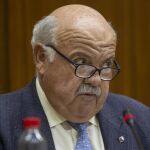 El consejero de Salud comparece en la comisión Parlamentaria / Foto: La Razón