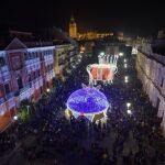 La Plaza de San Francisco se convierte en uno de los puntos reurálgicos durante la Navidad