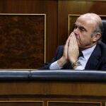 El ministro de Economía en funciones, Luis de Guindos
