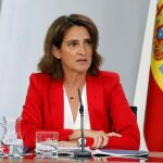 La ministra de Transición Ecológica, Teresa Ribera