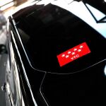 Un coche de VTC