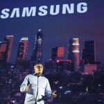 Samsung, durante su presentación en la feria IFA