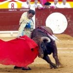 Derechazo de Enrique Ponce, en imagen de archivo