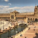 Imagen de la Plaza de España de Sevilla