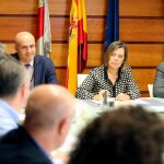La consejera Milagros Marcos preside el Consejo Regional Agrario, en compañía de Eduardo Cabanillas y Jorge Llorente