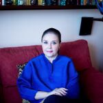 La actriz y presentadora Mónica Randall