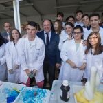 El presidente, Pedro Antonio Sánchez, ayer en la XV edición de la Semana de la Ciencia y la Tecnología
