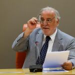 Pere Navarro durante su primera comparecencia tras asumir el cargo