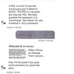 Imagen de una de las conversaciones publicadas por el propio Trump Jr