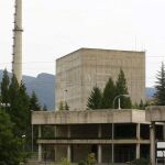 Fotografía de archivo de la central nuclear de Santa María de Garoña (Burgos), la más antigua de España.