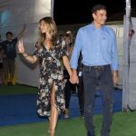 El presidente del Gobierno Pedro Sánchez y su esposa, Begoña Gómez (i), a su llegada al Festival Internacional de Benicasim (FIB), en Castellón / EFE