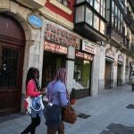 La calle Iturriza en el que vivía solo