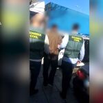 El joven trasladado por la Guardia Civil tras ser detenido