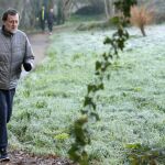 El presidente del Gobierno Mariano Rajoy, realiza la Ruta da Pedra e da Auga, a orillas del río Armenteira.