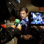 El presidente del Principado y de la gestora del PSOE, Javier Fernández.