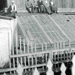 La familia imperial, en su encierro de Tobolsk, en agosto de 1917