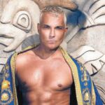 Andrés Burguera, en una de las fotografías de la revista «Sette Hautestyle» de febrero