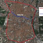 Carmena estudia prohibir el tráfico en la Gran Vía a los no residentes