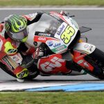 Cal Crutchlow durante el Gran Premio de la República Checa