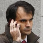 El juez Pablo Ruz, a las puertas de la Audiencia Nacional el pasado lunes.
