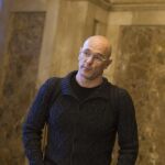 Raül Romeva, en los pasillos del Parlament