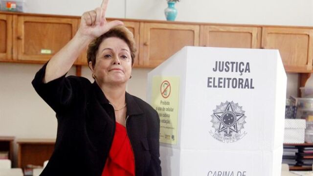 Dilma Rousseff, candidata del Partido de los Trabajadores (PT) / Efe