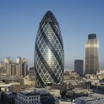 Imagen del distrito financiero de Londres