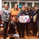 Participantes del proyecto «Julia» en la localidad burgalesa de Roa de Duero, donde se han desarrollado talleres en igualdad y autoestima