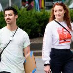 Joe Jonas y Sophie Turner juntos en Nueva York.
