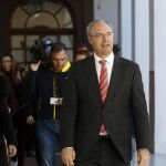 El presidente del Parlamento, Juan Pablo Durán