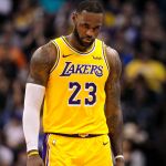 LeBron James, contra los Phoenix Suns en la pasada madrugada