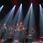 Sting actúa en la sala Bataclán.
