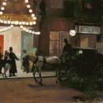 “Salida del baile de máscaras”, de Raimundo de Madrazo. Año 1885