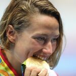 La medallista de oro Mireia Belmonte Garc&iacute;a de Espa&ntilde;a
