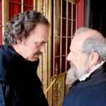 José Coronado, a la izquierda, es Lope de Vega, mientras que Emilio Gutiérrez Caba interpreta a Miguel de Cervantes