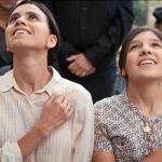 Cuatro estudiantes con mucha devoción a la Virgen se mostraron voluntarias para interpretar a las cuatro niñas de Garabandal