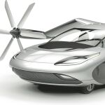 Un coche que vuela