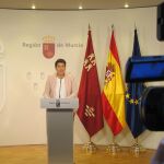 La portavoz del Ejecutivo murciano, Noelia Arroyo, tras la reunión del Consejo de Gobienro