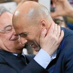 Florentino Pérez y Zidane