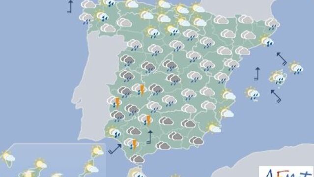 Mapa significativo para la jornada de mañana