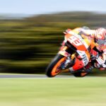 Marc Márquez durante los entrenamientos en Australia