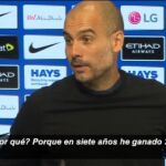 El español Pep Guardiola